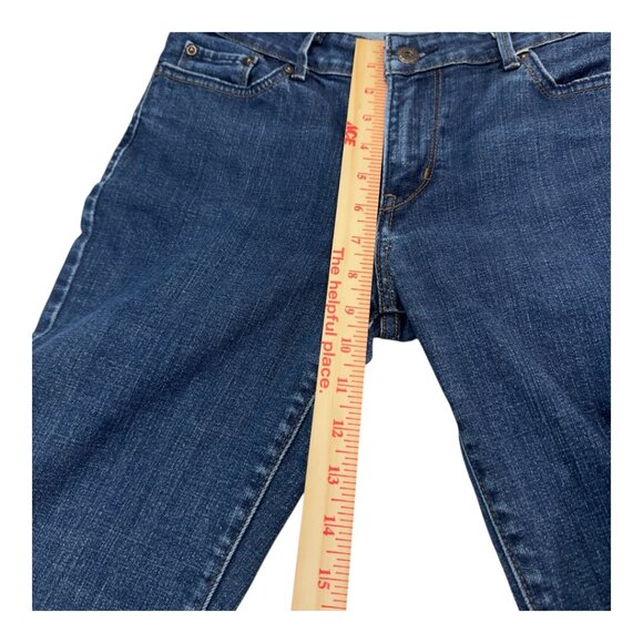 Levi’s Classic Bootcut Jeans Women’s Size 8L Blue Medium Wash Stretch Denim - Picture 11 of 15